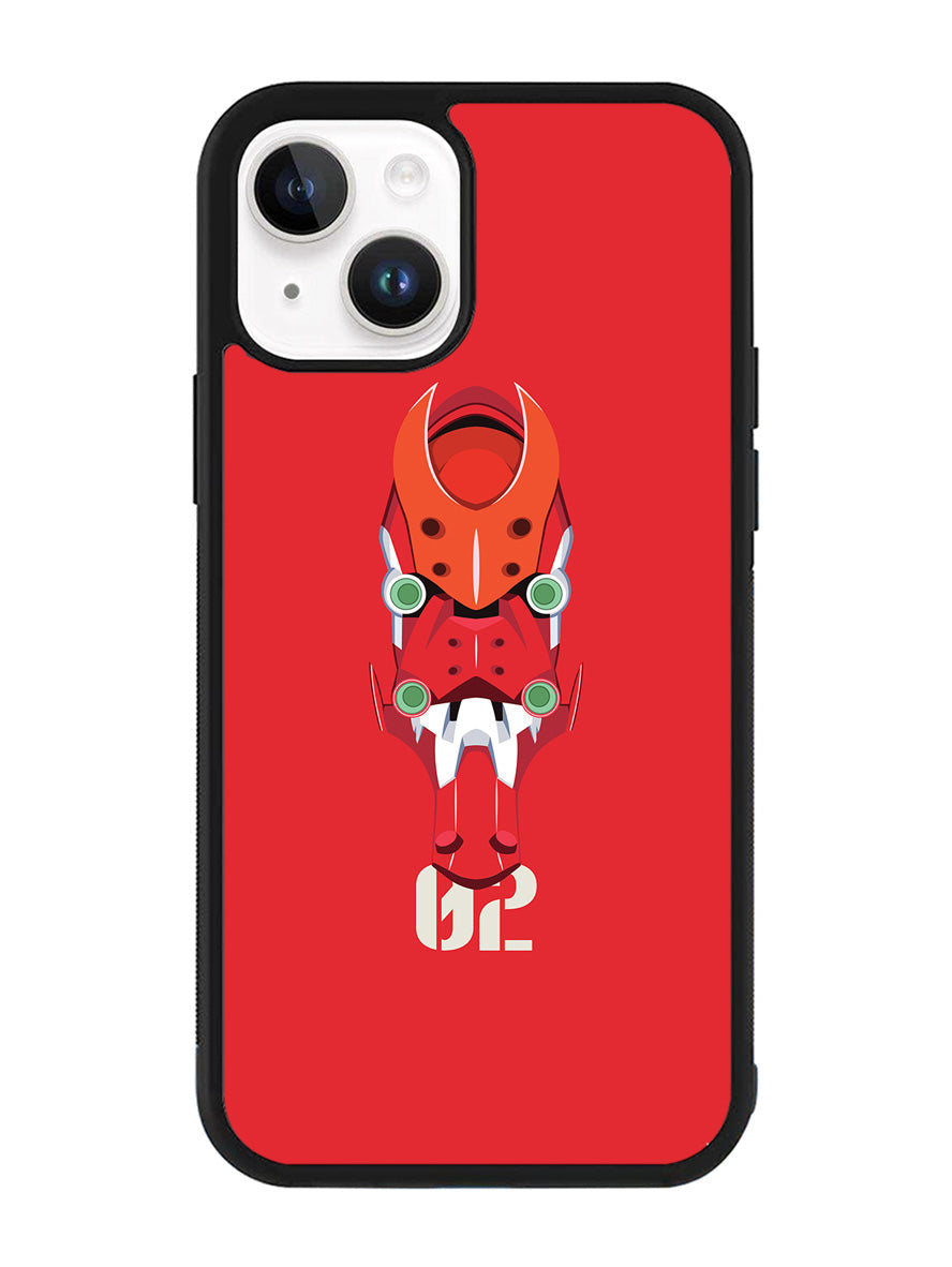 Evangelion EVA 02 Asuka iPhone 14 Case QC6354