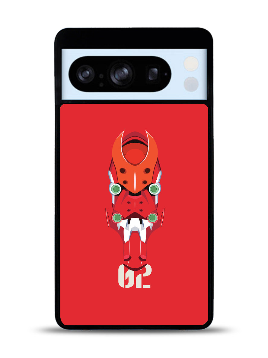 Evangelion EVA 02 Asuka Google Pixel 8 Pro Case QC6354