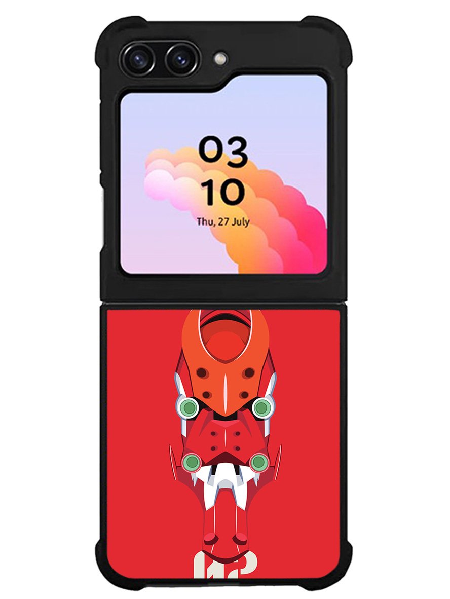 Evangelion EVA 02 Asuka Samsung Galaxy Z Flip 5 5G 2023 Case OV6354