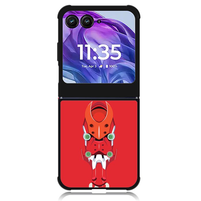 Evangelion EVA 02 Asuka Motorola Moto Razr Plus 2024 , Moto Razr+ 2024 Case OV6354