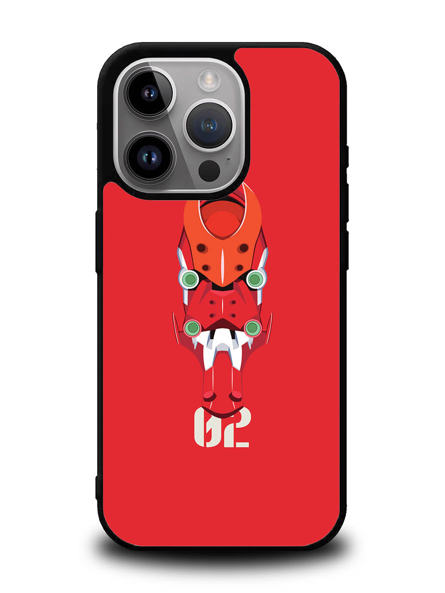 Evangelion EVA 02 Asuka iPhone 16 Pro Case OV6354