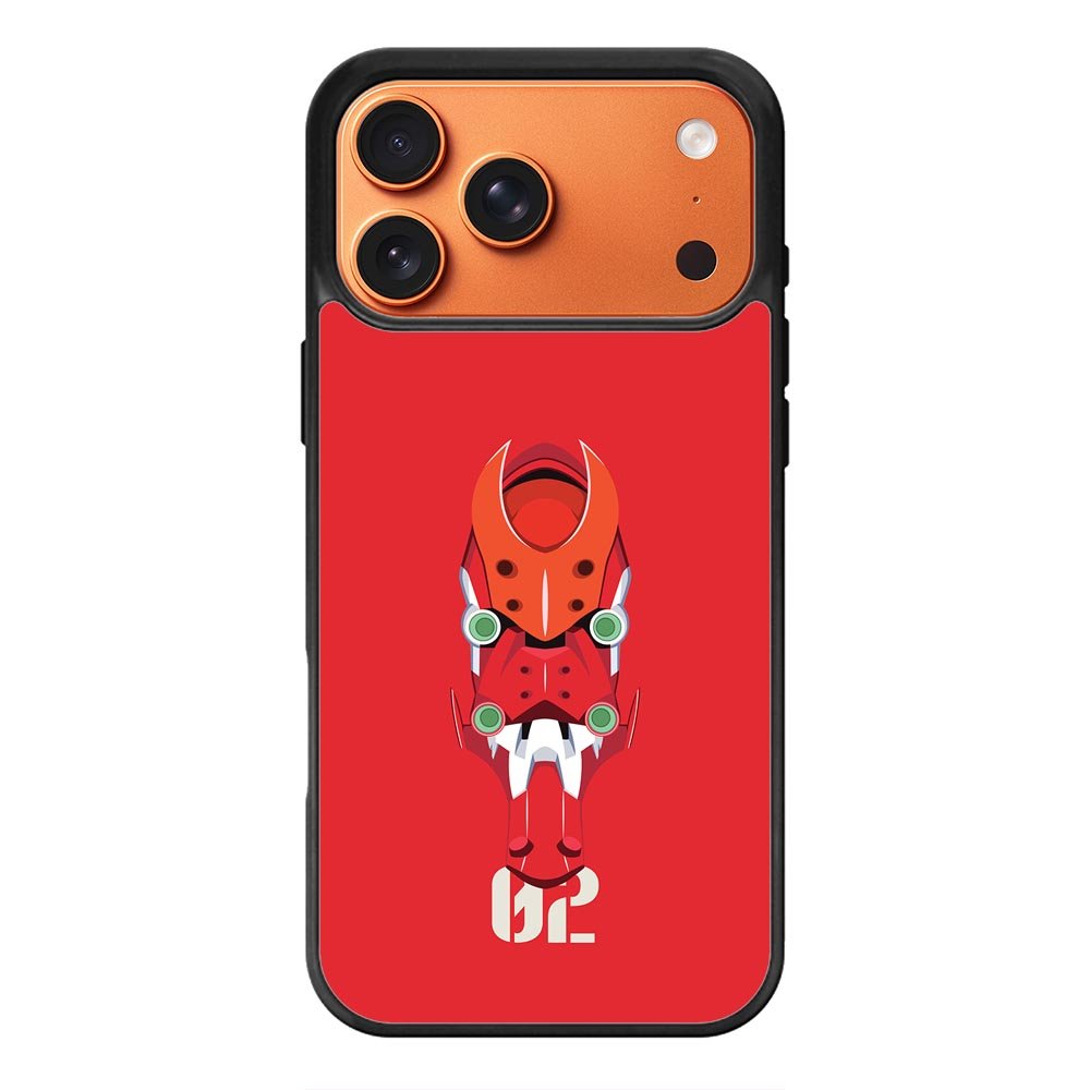 Evangelion EVA 02 Asuka iPhone 17 Pro Case QC6354