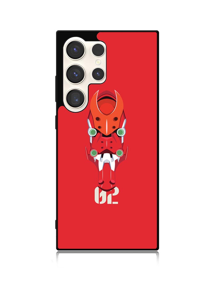 Evangelion EVA 02 Asuka Samsung Galaxy S25 Ultra 5G Case QC6354