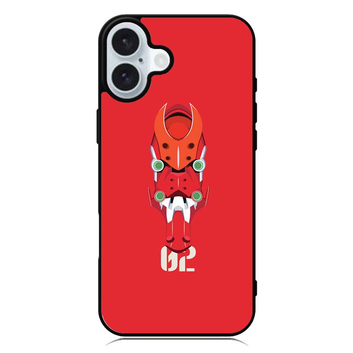 Evangelion EVA 02 Asuka iPhone 16 Case QC6354