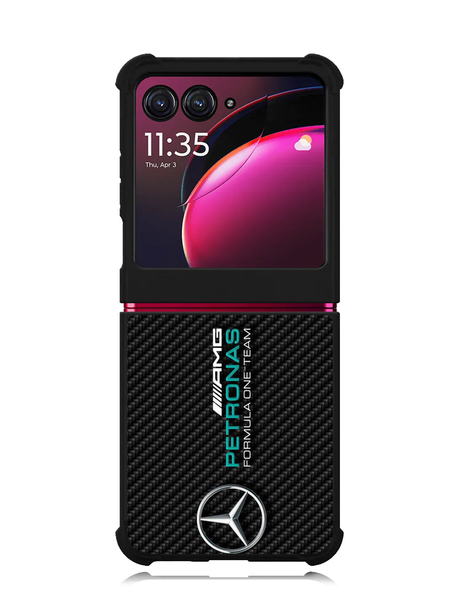 Mercedes AMG F1 Motorola Moto Razr Plus 2023 , Moto Razr+ 2023 Case
