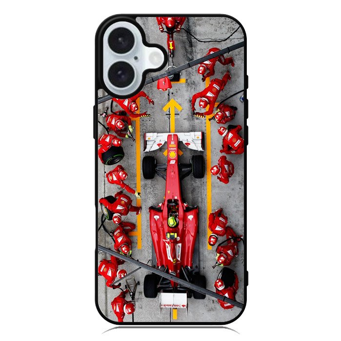 Scuderia Ferrari F1 iPhone 16 Case QC2621