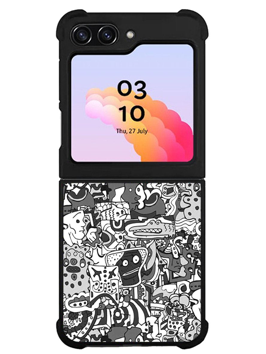 Doodle Samsung Galaxy Z Flip 5 5G 2023 Case OV6326