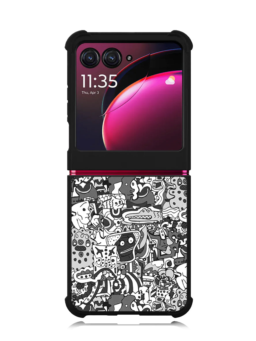 Doodle Motorola Moto Razr Plus 2023 , Moto Razr+ 2023 Case OV6326
