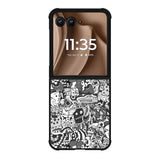 Doodle Motorola Moto RAZR Plus 2025 Case OV6326