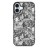 Doodle iPhone 16 Case QC6326