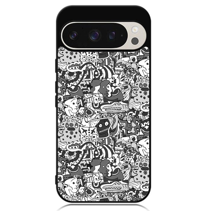 Doodle Google Pixel 9 Pro XL Case OV6326