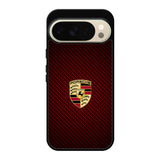 Porsche Logo Carbon Red Google Pixel 10 Pro Case