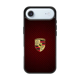 Porsche Logo Carbon Red iPhone Air Case