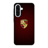 Porsche Logo Carbon Red Samsung Galaxy A56 Case OV4426
