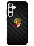 Porsche Logo Carbon Samsung Galaxy S24 5G Case