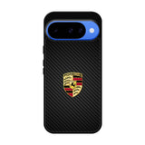 Porsche Logo Carbon Google Pixel 10 Case