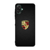 Porsche Logo Carbon Samsung Galaxy A07 Case