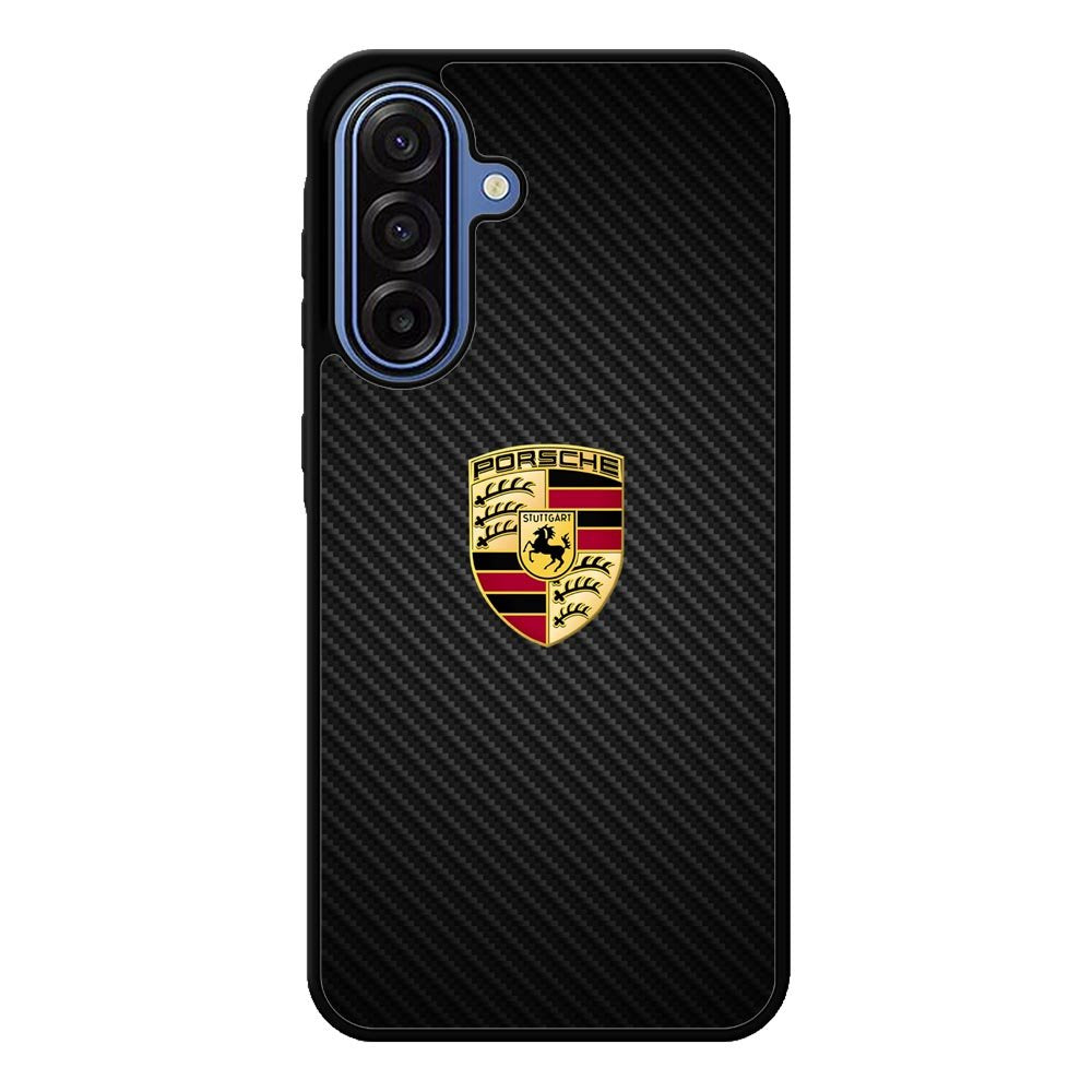 Porsche Logo Carbon Samsung Galaxy A17 Case