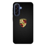 Porsche Logo Carbon Samsung Galaxy A17 Case