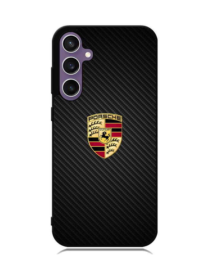 Porsche Logo Carbon Samsung Galaxy S23 FE 5G Case