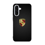Porsche Logo Carbon Samsung Galaxy A36 Case OV6057