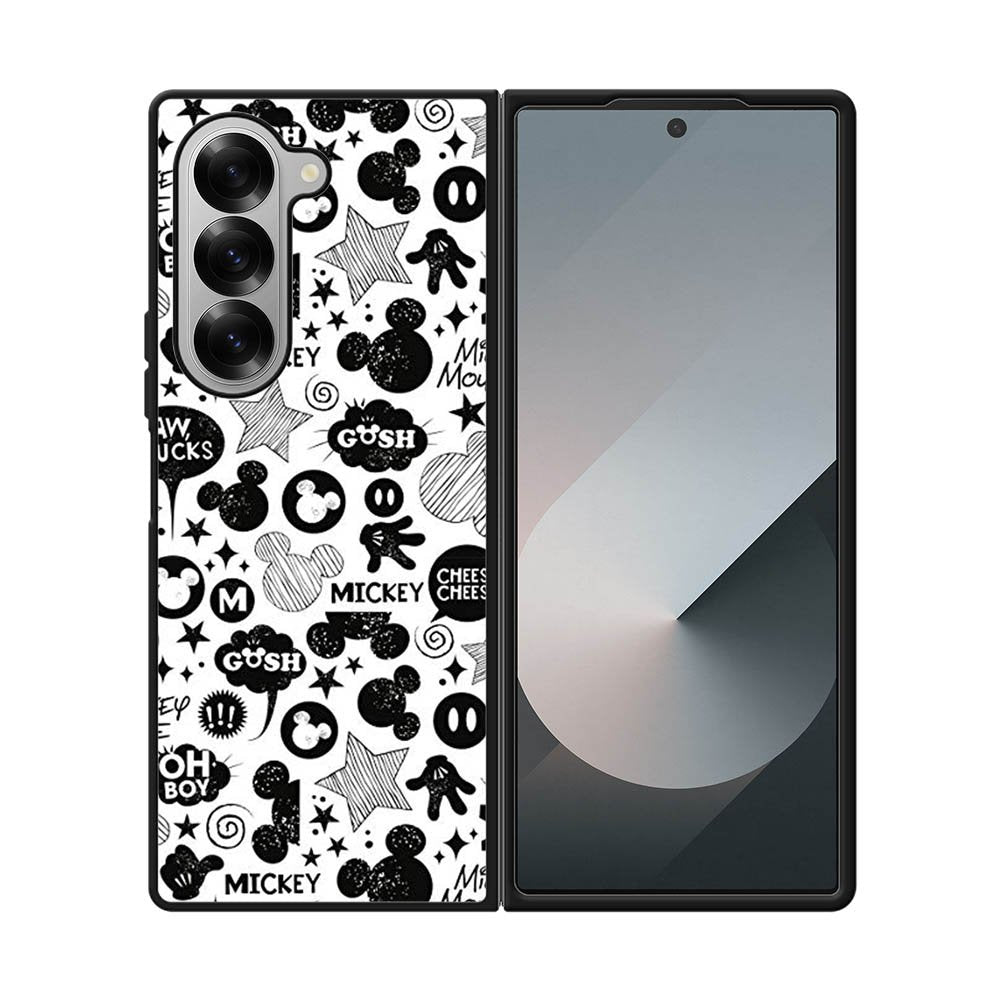Mickey Mouse Pattern Samsung Galaxy Z Fold 7 5G Case OV6523