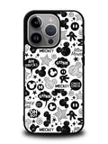 Mickey Mouse Pattern iPhone 16 Pro Case OV6523