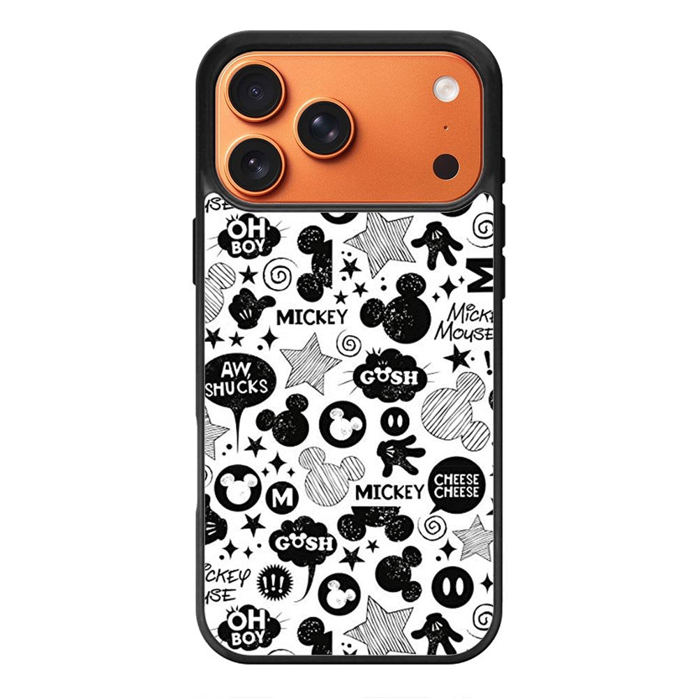 Mickey Mouse Pattern iPhone 17 Pro Max Case OV6523