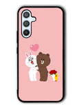 Line Brown Cony Samsung Galaxy A14 5G Case QC6481
