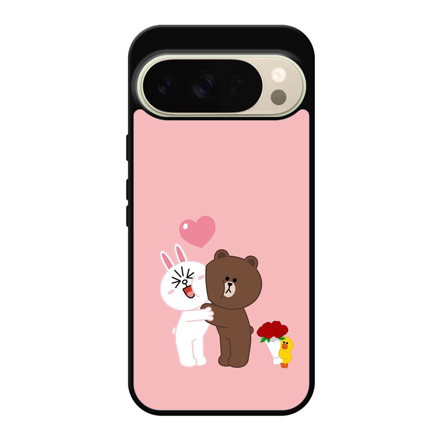 Line Brown Cony Google Pixel 10 Pro Case QC6481