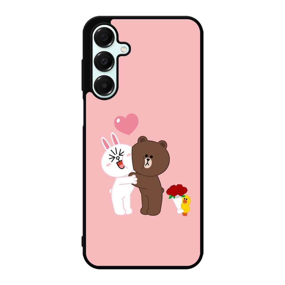 Line Brown Cony Samsung Galaxy A16 Case OV6481