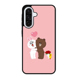 Line Brown Cony Samsung Galaxy A56 5G Case RC6481