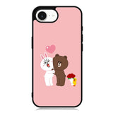 Line Brown Cony iPhone 16e Case OV6481