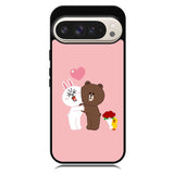 Line Brown Cony Google Pixel 10 Pro XL Case RC6481