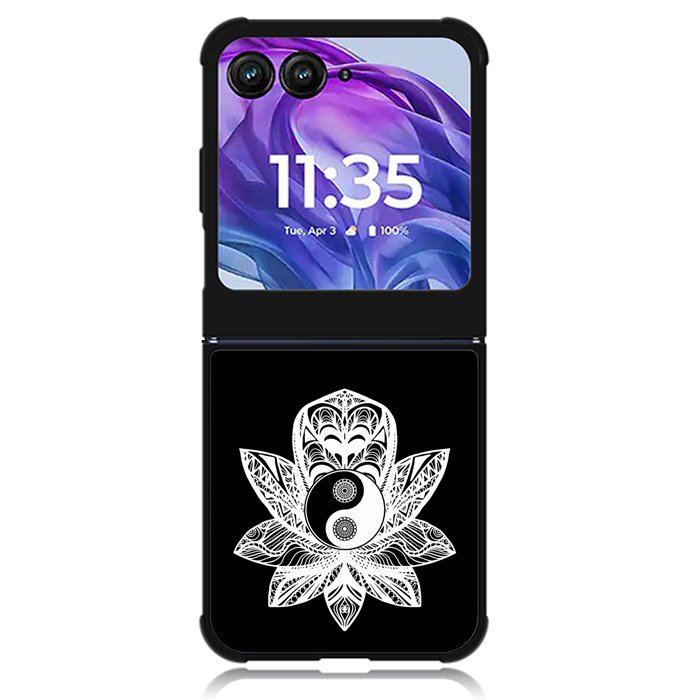 Yin Yang Vintage Motorola Moto Razr Plus 2024 , Moto Razr+ 2024 Case OV6744