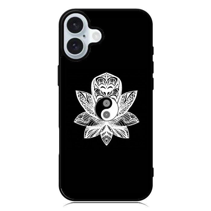 Yin Yang Vintage iPhone 16 Case QC6744