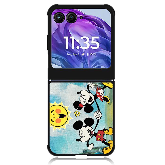 Disney Mickey Minnie Mouse Motorola Moto Razr Plus 2024 , Moto Razr+ 2024 Case OV4713