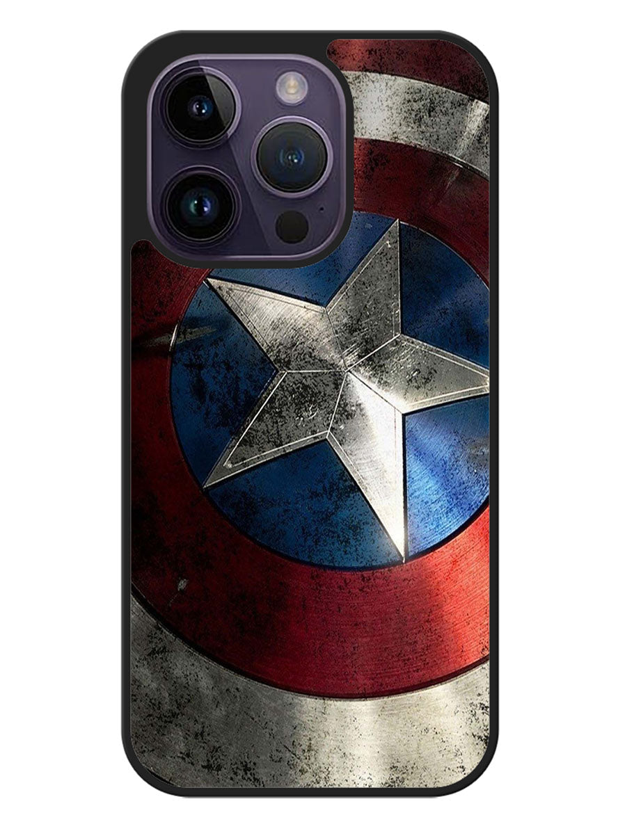 Captain America Shield iPhone 14 Pro Case