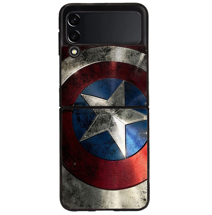Captain America Shield Samsung Galaxy Z Flip 4 5G 2022 Case