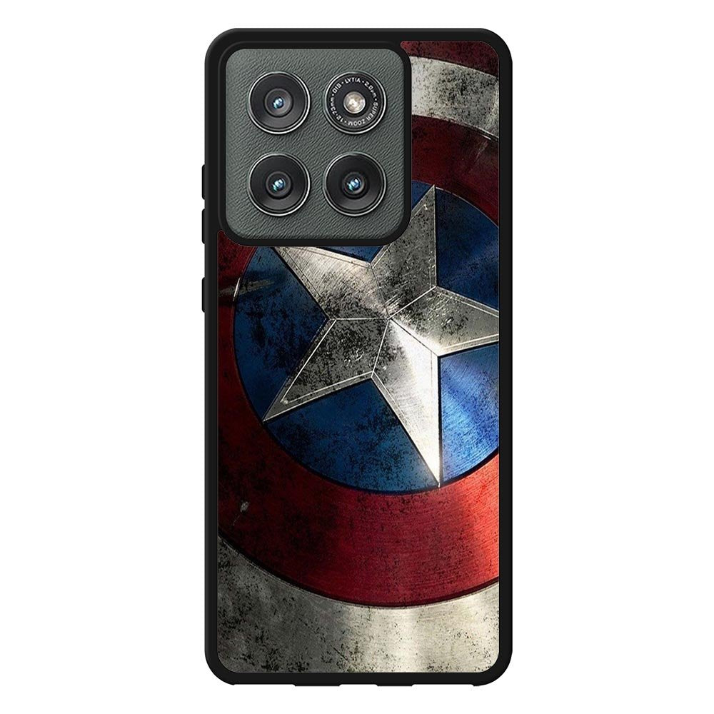 Captain America Shield Motorola Moto Edge 2025 Case