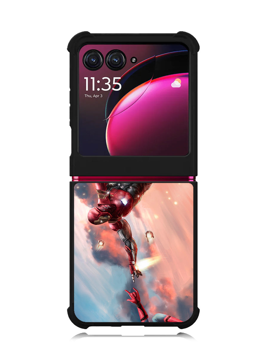 Spiderman Iron Man Motorola Moto Razr Plus 2023 , Moto Razr+ 2023 Case OV6644