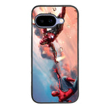 Spiderman Iron Man Google Pixel 10A Case QC6644