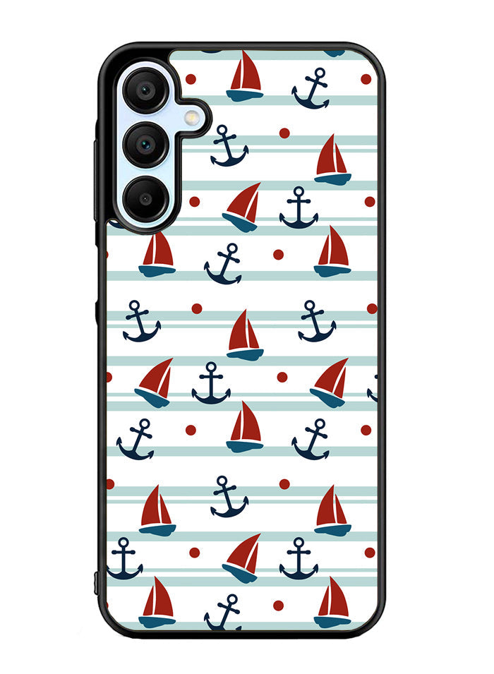 Sailor Pattern Samsung Galaxy A15 5G Case OV6618