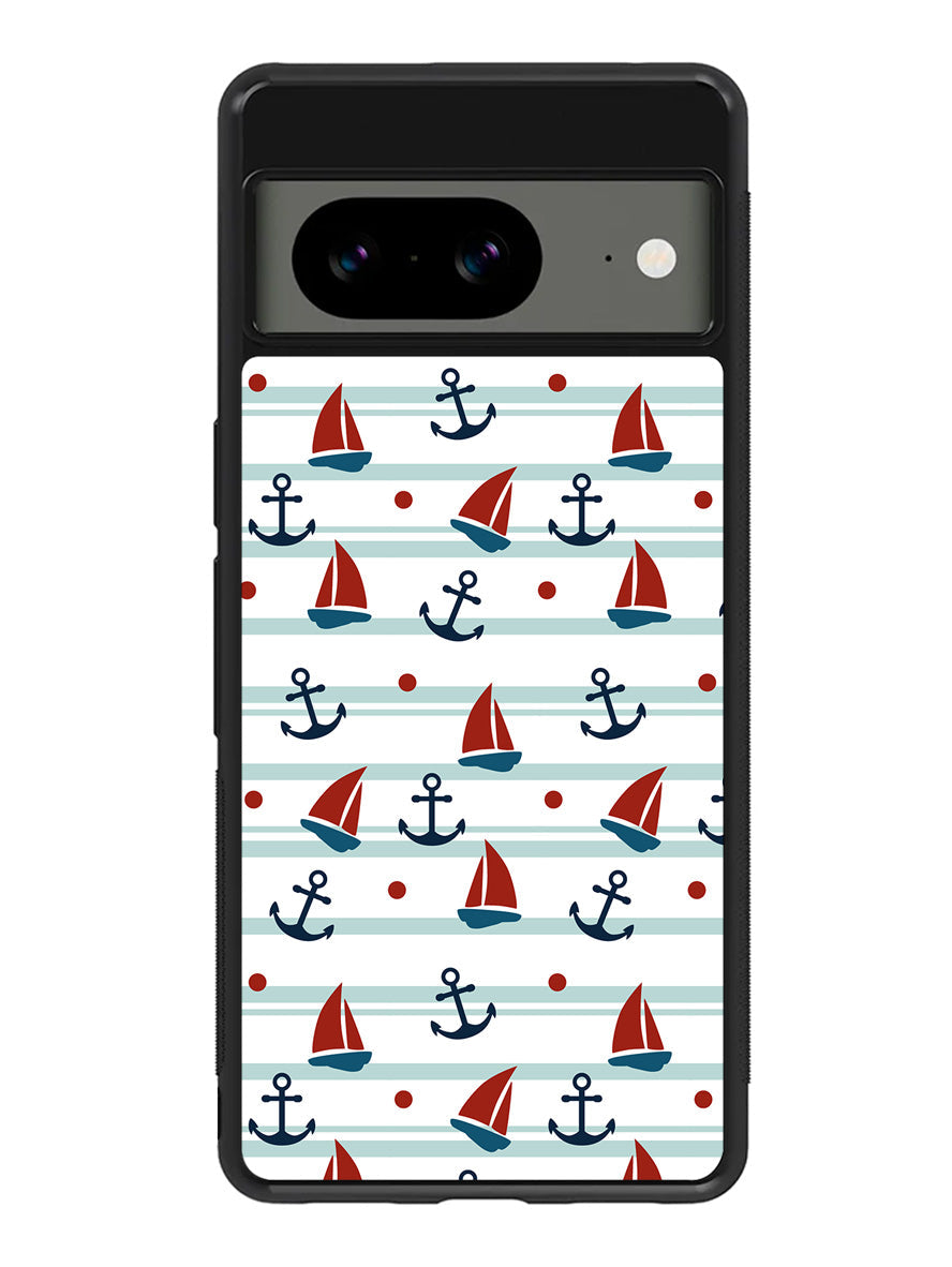 Sailor Pattern Google Pixel 8 Case QC6618