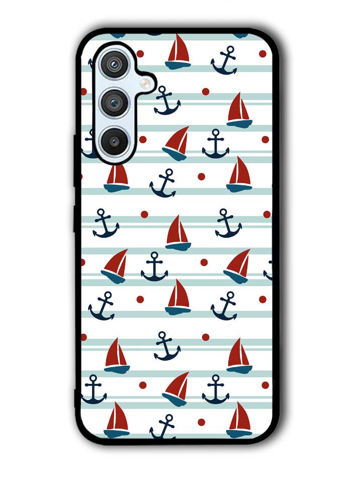 Sailor Pattern Samsung Galaxy A14 5G Case QC6618