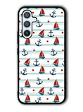 Sailor Pattern Samsung Galaxy A14 5G Case QC6618