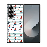 Sailor Pattern Samsung Galaxy Z Fold 7 5G Case QC6618