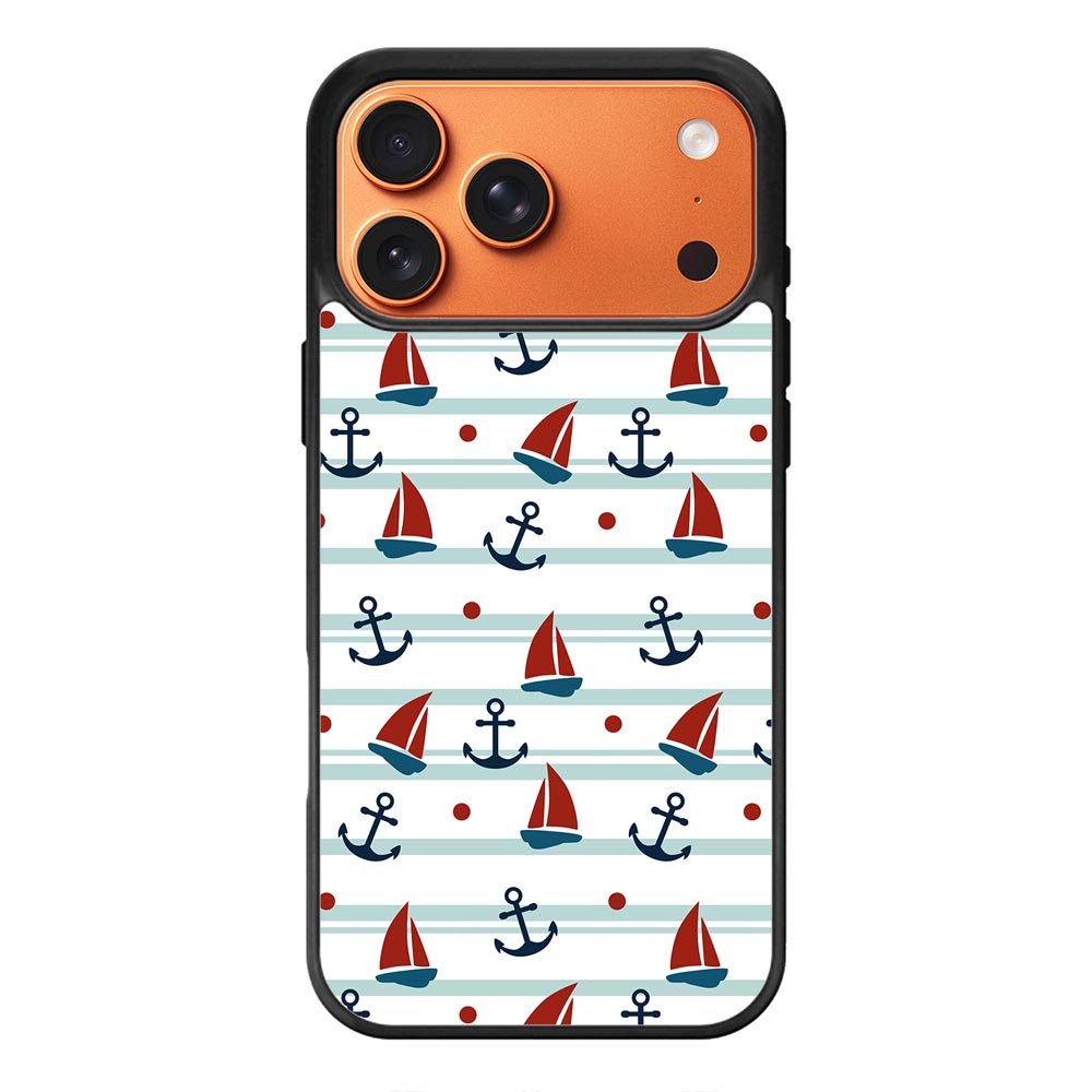 Sailor Pattern iPhone 17 Pro Max Case QC6618