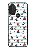 Sailor Pattern Motorola Moto G Pure 2021 , Moto G Power 2022 Case OV6618