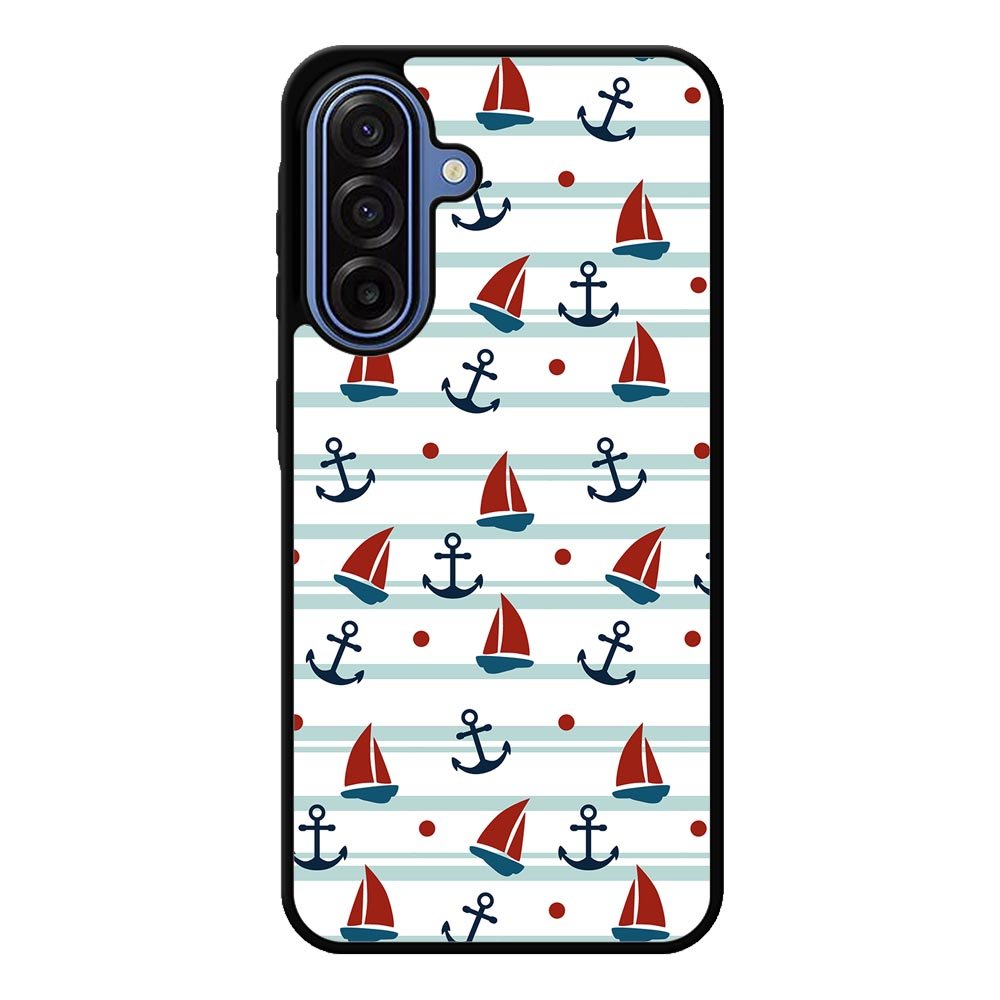 Sailor Pattern Samsung Galaxy A17 Case QC6618